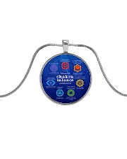 Yoga A97 Chakra Metallic Circle Necklace thumbnail