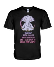 TT94 I Burn Candles V-Neck T-Shirt thumbnail