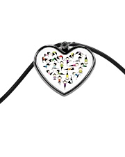 Yoga Positions Heart Cord Heart Necklace thumbnail