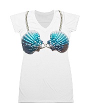 A97 Seashells Blue Bra Full All-over Dress thumbnail