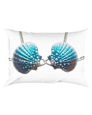 A97 Seashells Blue Bra Full Rectangular Pillowcase thumbnail