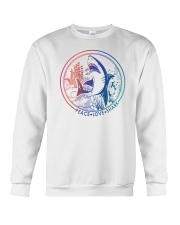 HD Love Shark Crewneck Sweatshirt thumbnail