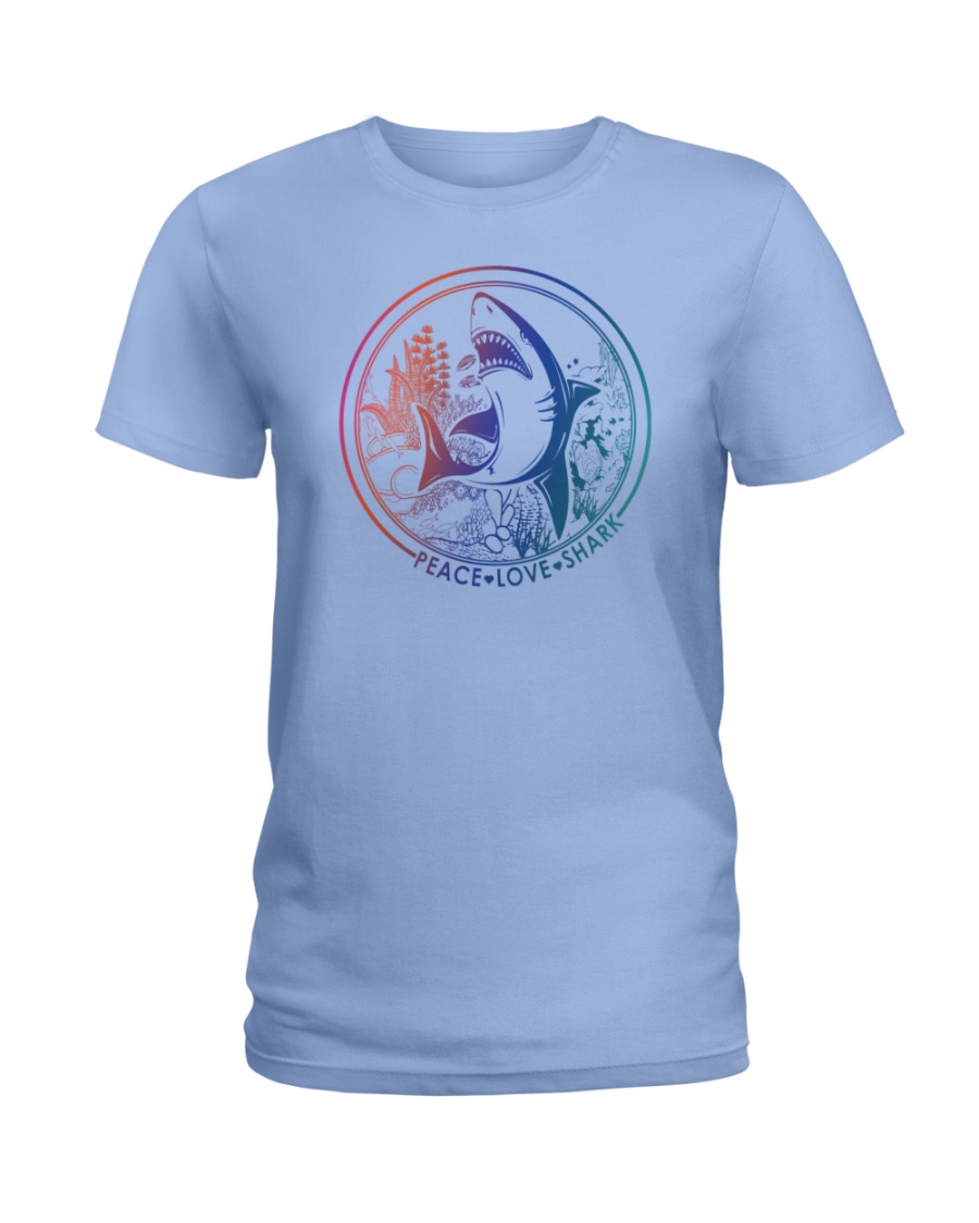 HD Love Shark Ladies T-Shirt