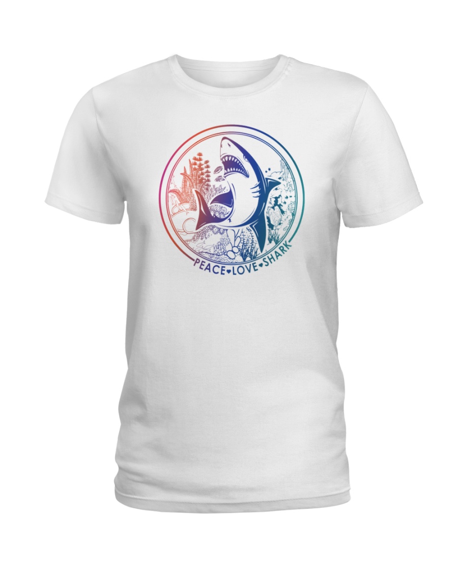 HD Love Shark Ladies T-Shirt
