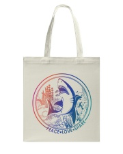HD Love Shark Tote Bag thumbnail