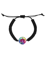 Yoga A97 Flowers Cord Circle Bracelet thumbnail