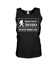 Bigfoot 2020 - Because Humans Suck Unisex Tank tile