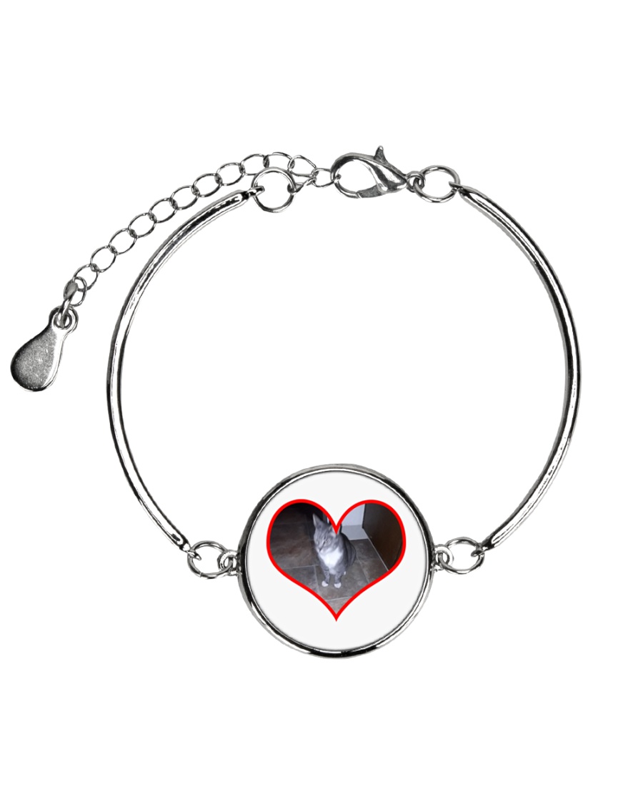 I love you Sam Metallic Circle Bracelet