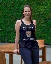 Bring my dog Ladies Flowy Tank lifestyle-bellaflowy-tank-front-1
