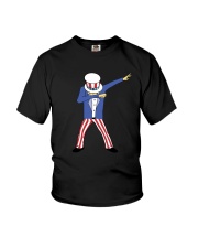 dabbing uncle sam Youth T-Shirt thumbnail