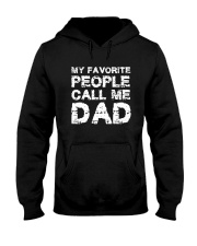 My Favarite People Call Me Dad Hooded Sweatshirt thumbnail