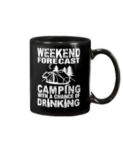 Weekend Forecast Camping With A Chance Of Drinking Mug thumbnail
