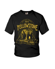 Yellowstone National Park Bear Youth T-Shirt thumbnail