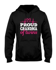Proud Grandma of twins Hooded Sweatshirt thumbnail