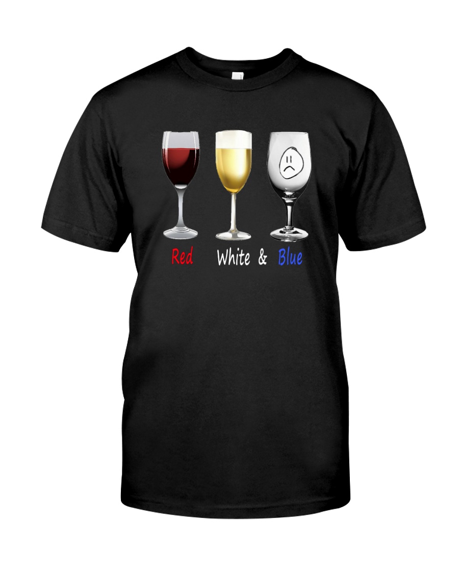 Red White Blue Classic T-Shirt