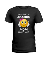 Amazing Mom Looks Like Ladies T-Shirt thumbnail