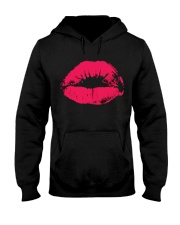 Lip Hooded Sweatshirt front