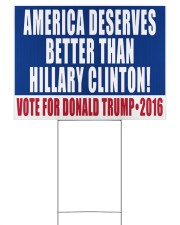 American deserves better than Biden vote Yard Signs tile