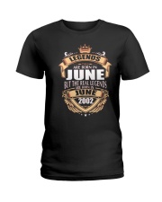 LEGENDS ARE BORN IN JUNE 2002 Ladies T-Shirt thumbnail