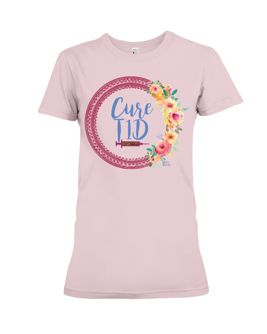 Classic Cure T1D Premium Fit Ladies Tee