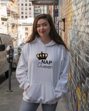 NAP QUEEN DESIGN Hooded Sweatshirt lifestyle-unisex-hoodie-front-1