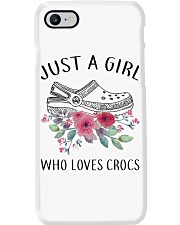 Crocs Gift Just A Girl Who Loves Crocs Phone Case tile