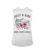 Crocs Gift Just A Girl Who Loves Crocs Sleeveless Tee tile
