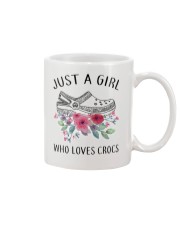 Crocs Gift Just A Girl Who Loves Crocs Mug tile