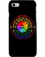 LGBT Pride Gift Black Lives Matter Science Is Real Phone Case tile