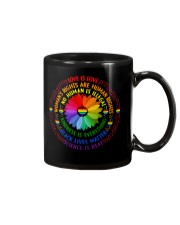 LGBT Pride Gift Black Lives Matter Science Is Real Mug tile