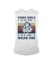 Some Girls Wear Pink Real Girls Wear Ink Sleeveless Tee tile