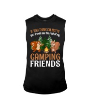 Camping Lover Squirrels If You Think I'm Nutty You Should See My Friends Sleeveless Tee tile