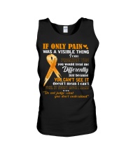 Mutiple Sclerosis Awareness If Only Pain Was A Visible Thing Unisex Tank tile