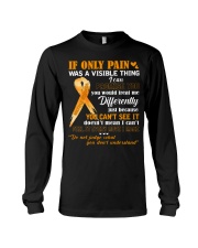 Mutiple Sclerosis Awareness If Only Pain Was A Visible Thing Long Sleeve Tee tile