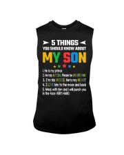 Autism Awareness 5 Things You Should Know About My Son Sleeveless Tee tile