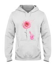 Breast Cancer Awareness Elephant Sunflower Never Give Up Hooded Sweatshirt tile
