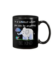 Autism Awareness Elephant In A World Where You Can Be Anything Be Kind Mug tile