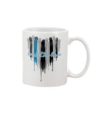 Police Gift Paw Heart Back The Blue Mug tile
