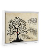 A Limb Has Fallen From The Family Trees Floating Framed Canvas Prints White tile