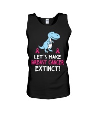 Breast Cancer Awareness Let's Make Breast Cancer Extinct Dragon Unisex Tank tile