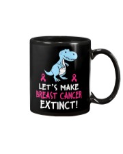 Breast Cancer Awareness Let's Make Breast Cancer Extinct Dragon Mug tile