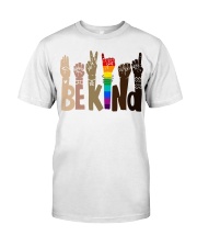 LGBT Pride Gift Hands Be Kind Classic T-Shirt tile