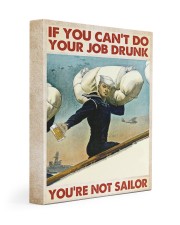 If You Can't Do Your Job Drunk Gallery Wrapped Canvas Prints tile