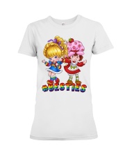 LGBT Pride Gift Besties Premium Fit Ladies Tee tile