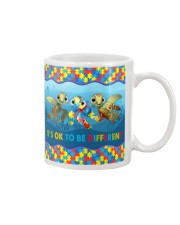 Autism Awareness Turtles It's Ok To Be Different Mug tile