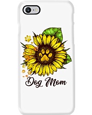 Gift For Dog Lover Sunflower Dog Mom Phone Case tile