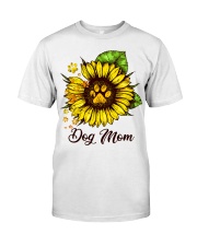 Gift For Dog Lover Sunflower Dog Mom Classic T-Shirt tile