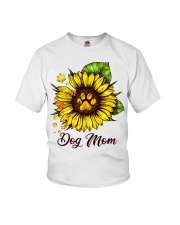 Gift For Dog Lover Sunflower Dog Mom Youth T-Shirt tile