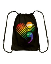LGBT Pride Gift You Matter Drawstring Bag tile