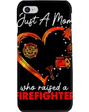 Firefighter Gift Just A Mom Who Raised A Firefighter Phone Case tile